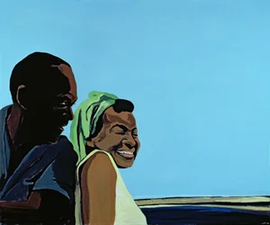 Retrato Cubano no.10, 1996 (acrílico sobre tela)